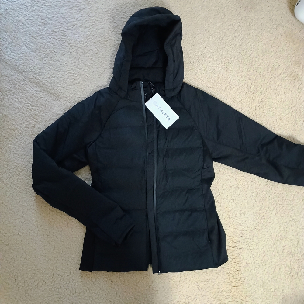 Athleta Hooded Puffer Jacket NWT